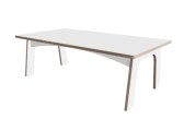Keukenhof peuter tafel L150 x B80 x H48 cm Wit Tangara Groothandel voor de Kinderopvang Kinderdagverblijfinrichting